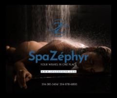 SARAH, JE SUIS MOUILLÉE ET PRÊTE À T'ACCUEILLIR — 20$ OFF SPA ZÉPHYR